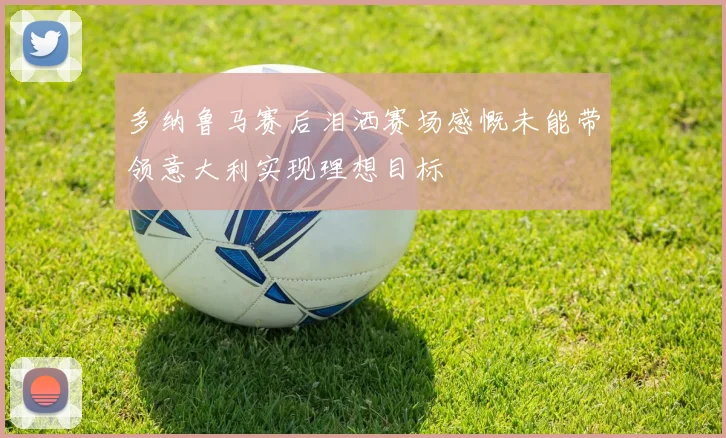 多纳鲁马赛后泪洒赛场感慨未能带领意大利实现理想目标